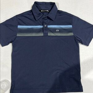 Travis Matthew Boys Size S Polo Shirt with Stripes